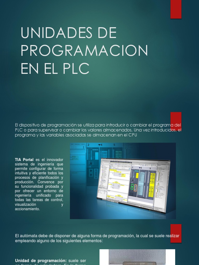 Unidades de Programación en PLC | PDF