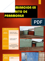 Contaminacion en El Distrito de Paramonga