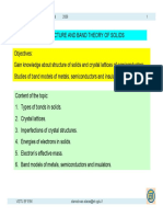 Structure of Solids