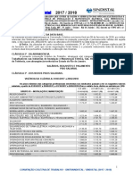 Sindistal Convenção Coletiva 2017 2018