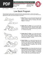 Back Exercises