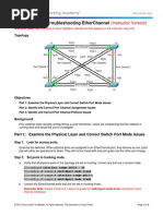 3.2.2.3 Packet Tracer - Troubleshooting EtherChannel Instructions - IG