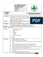 SOP prosedur pemberian obat melalui wadah cairan iv - Copy - Copy.docx