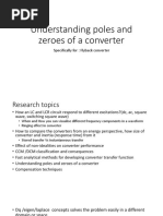 Understanding Poles and Zeroes of a Converter