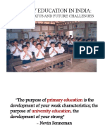 Primary Education in India