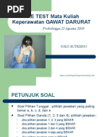 Download Contoh Soal Ujian Slide by Joko SutrisnoSKepNsMKes SN36261584 doc pdf