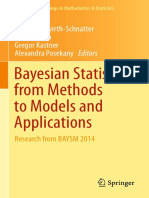Sylvia Frühwirth-Schnatter, Angela Bitto, Gregor Kastner, Alexandra Posekany - Bayesian Statistics From Methods To Models and Applications Research