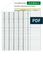 Horarios de La Línea M-020 - Cádiz-Chiclana de La Frontera