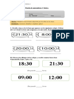 Prueba Calendario y Hora