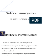 Sindromes Paraneoplásicos