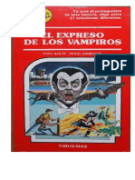 Librojuego "Elige Tu Propia Aventura" 17 El Expreso de Los Vampiros