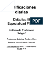 Planificaciones Diarias