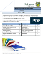 Exam Study Booklet June GR 9