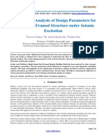 Comparative Analysis of Design Parameters For Multistoried Framed-127