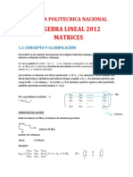 ALGEBRA LINEAL EPN