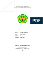 Laporan Akhir Praktikum PBO Modul I