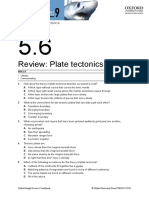 Workbook+activity+5 6+Review+Plate+tectonics