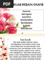 Tugas Desain Grafis - Unsur Tata Letak (Layout)