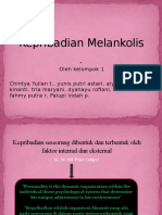 Tipe Kepribadian Melankolis