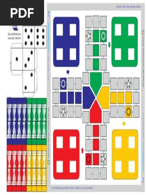 Ludo Jogo de Tabuleiro, PDF