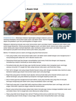10 Makanan Penurun Asam Urat PDF