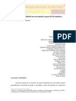 (GUILLEN) Ancestralidade e Oralidade Nos Movimentos Negros de Pernambuco