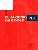 Álgebra de Boole - G. Casanova (TECNOS) PDF