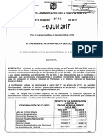 Decreto 1014 Del 09 de Junio de 2017