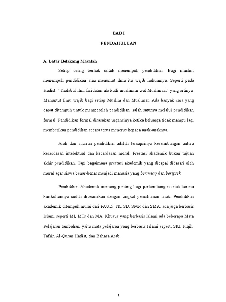 contoh proposal skripsi upaya meningkatkan minat belajar