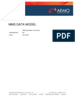 MMS Data Model Report