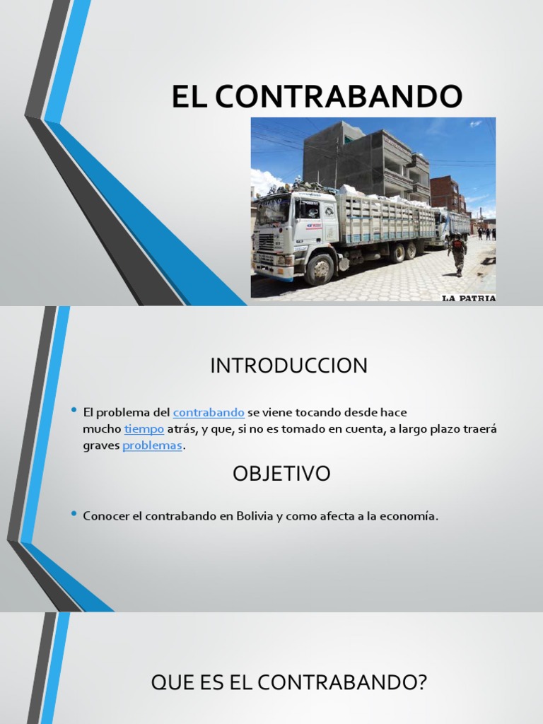 Impacto del contrabando en Bolivia | PDF