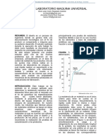 Informe Maquina Universal