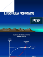 Pengukuran Produktivitas