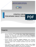 Strategi Umum Pengendalian Pencapaian Target Program Kotaku