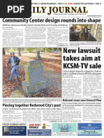 Community Center Design Rounds Into Shape: New Lawsuit Takes Aim at KCSM-TV Sale