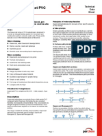 Fosroc Supercast PVC Waterstops: Technical Data Sheet