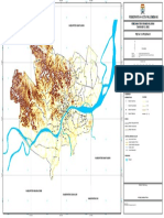 Rencana Tata Ruang Wilayah Kabupaten Banyuasin Tahun 2012-2032 Peta Topografi