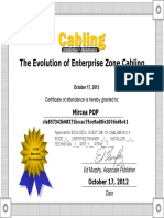 Evolution of Enterprise Zone Cabling