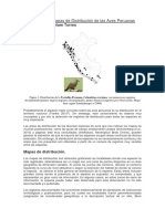 Registros y Mapas de Distribución de Las Aves Peruanas