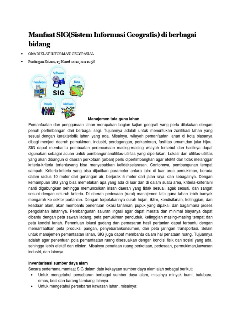 Manfaat SIG PDF