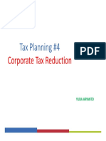 Corporate Tax Reduction