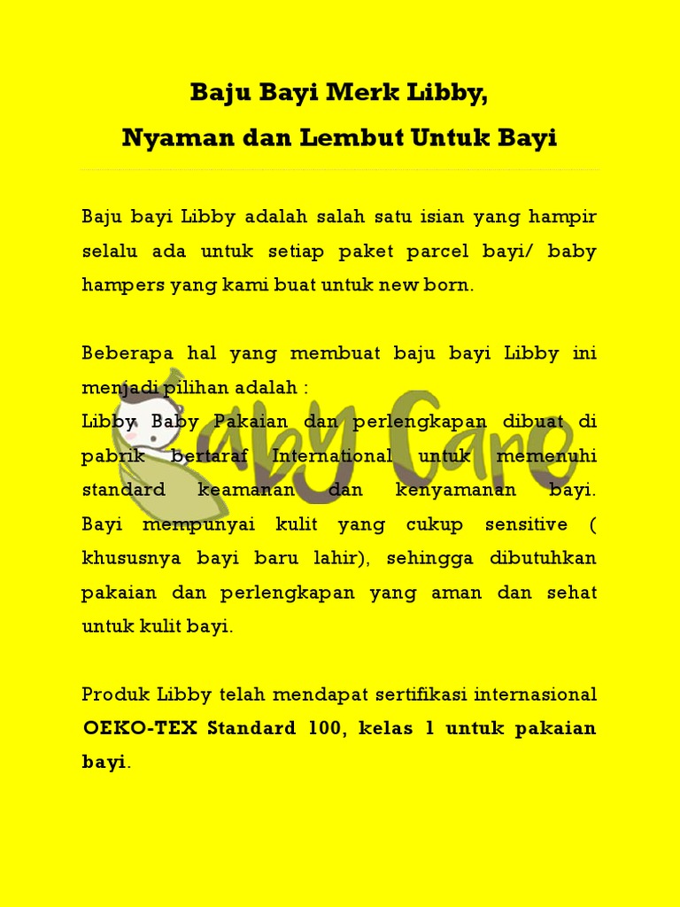 9300 Koleksi Model Baju Bayi Merk Libby Terbaru