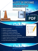 Inequality in Income Distribution