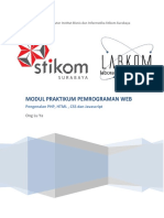 MI 06. Praktikum Pemrograman Web