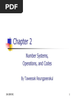 Number Systems, Operations, and Codes: by Taweesak Reungpeerakul