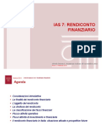 IAS 7 Rendiconto Finanziario