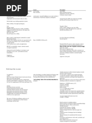 Wells Fargo Fake Accounts