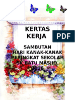 Kertas Kerja Hari Kanak-Kanak 2016