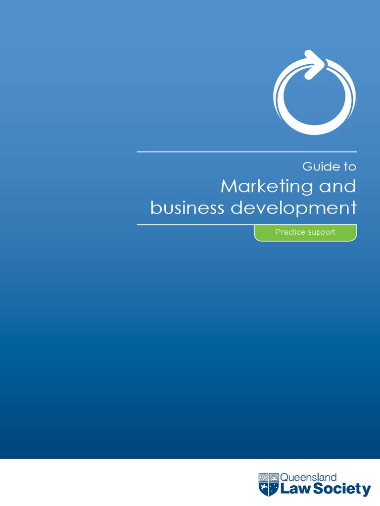 Marketing Business Development Guide - 2011 - FNL PDF | PDF | Business ...