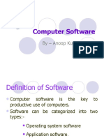 Computer Software (Anoop)